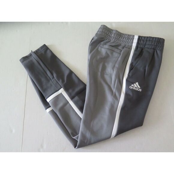 adidas FQ1109 Women's Sz Small Gray Aeroready Warm-Up Jogger Pants - Picture 4 of 7